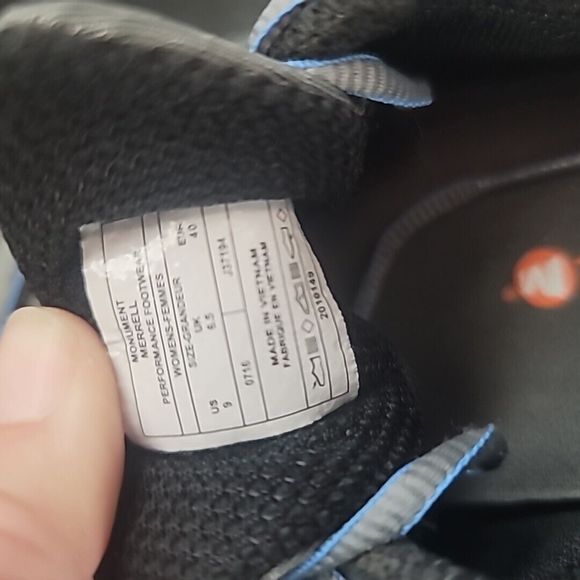 Merrell Women's Size US 9 Siren Edge J37194 Monument Hiking Shoes - Picture 12 of 13